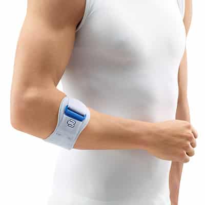 Armbågsstöd EpiPoint från Bauerfeind Armbågssskydd mot Tennisarmbåge