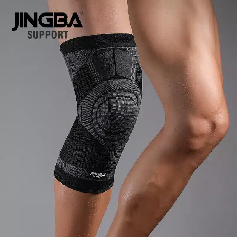 Jingba Knäskydd för träning med kompression