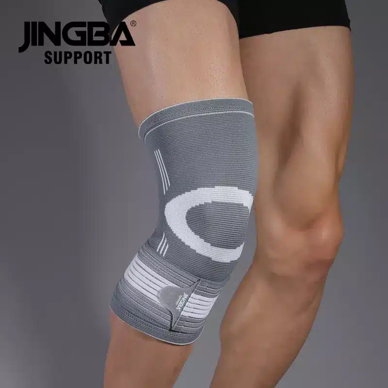 Jingba knäskydd med justerbart bandage