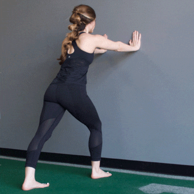 1.Stretch för vadmuskel och hälsena - Supination Övning