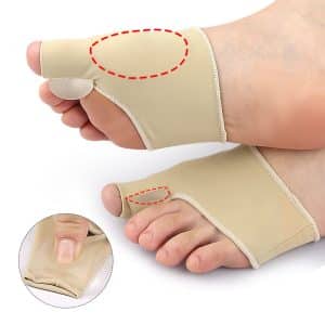 Hallux Valgus stöd med tåseparerare – 2pack